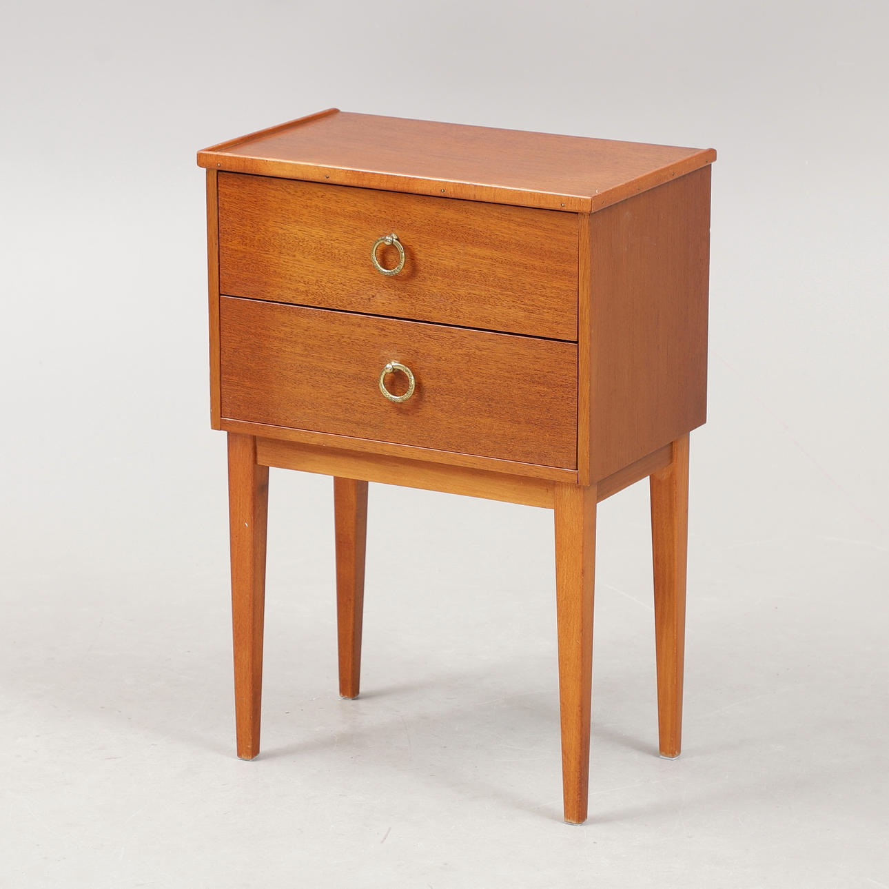 A mid 20th century bedside table.