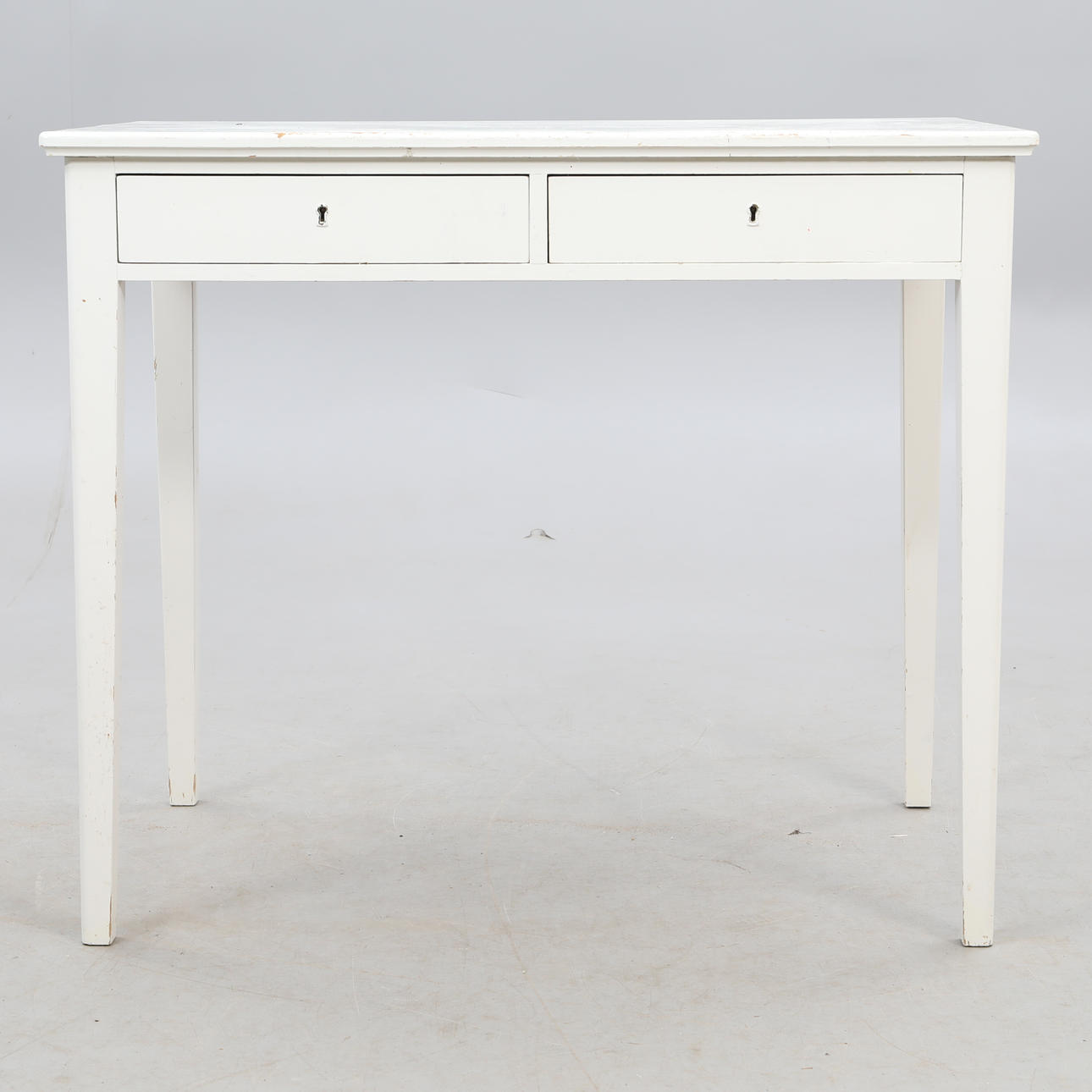 SKRIVBORD, två lådor.