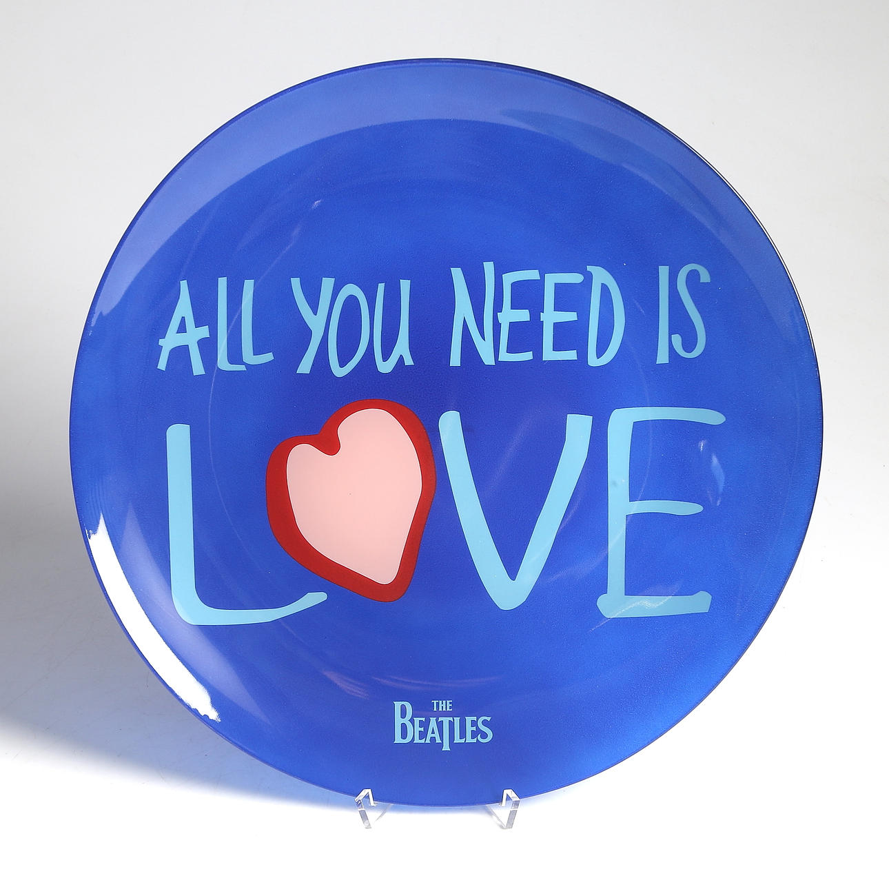 FAT, glas, "All You Need Is Love", The Beatles Collection, Hallon Design, Nybro Crystal.