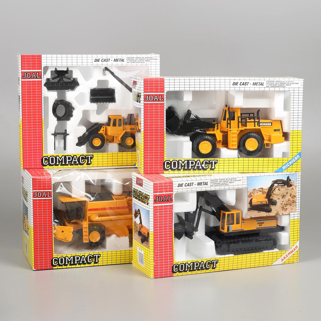 JOAL COMPACT, 4 st, leksaksfordon, 2000-tal.