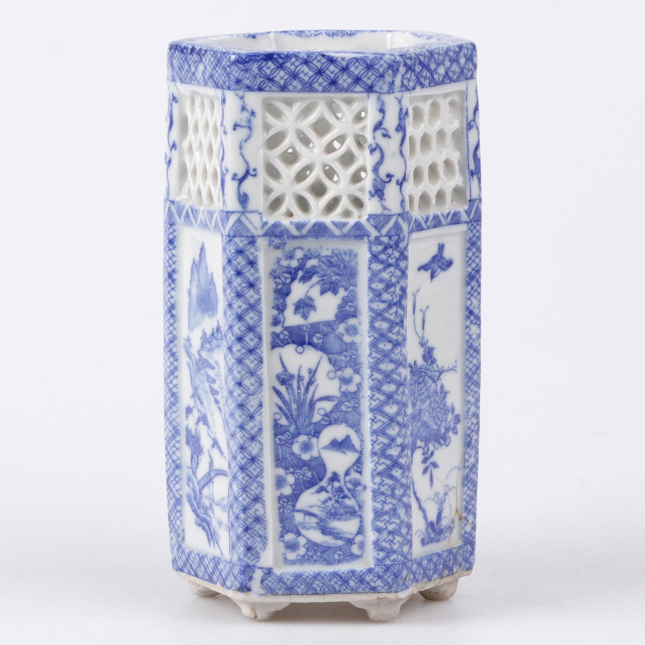 LJUSLYKTA, porslin, Kina.