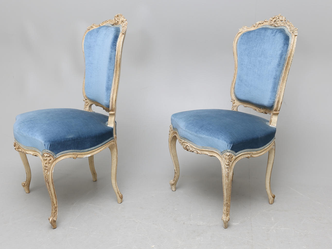 STOLAR, 1 par, rokokostil, 1900-talets första del.