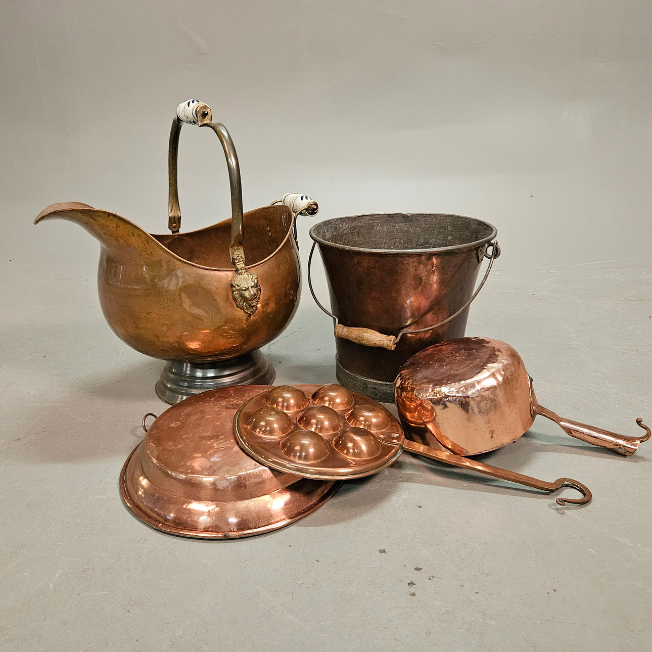 KOPPARFÖREMÅL, 5 delar.