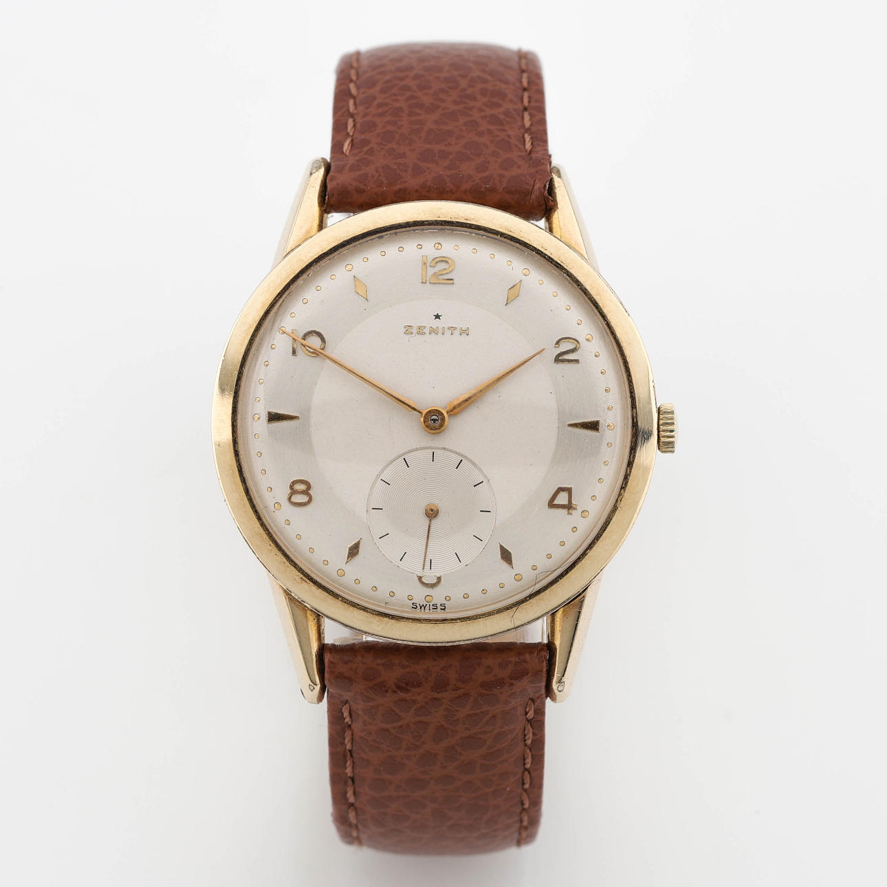 ZENITH Armbandsur, doublé 80 micron, manuell, 1950-tal.