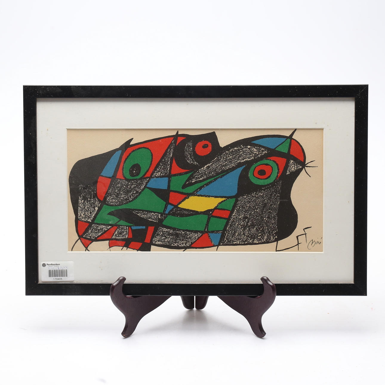 JOAN MIRÓ. Efter. litografi, signeret på tryk.