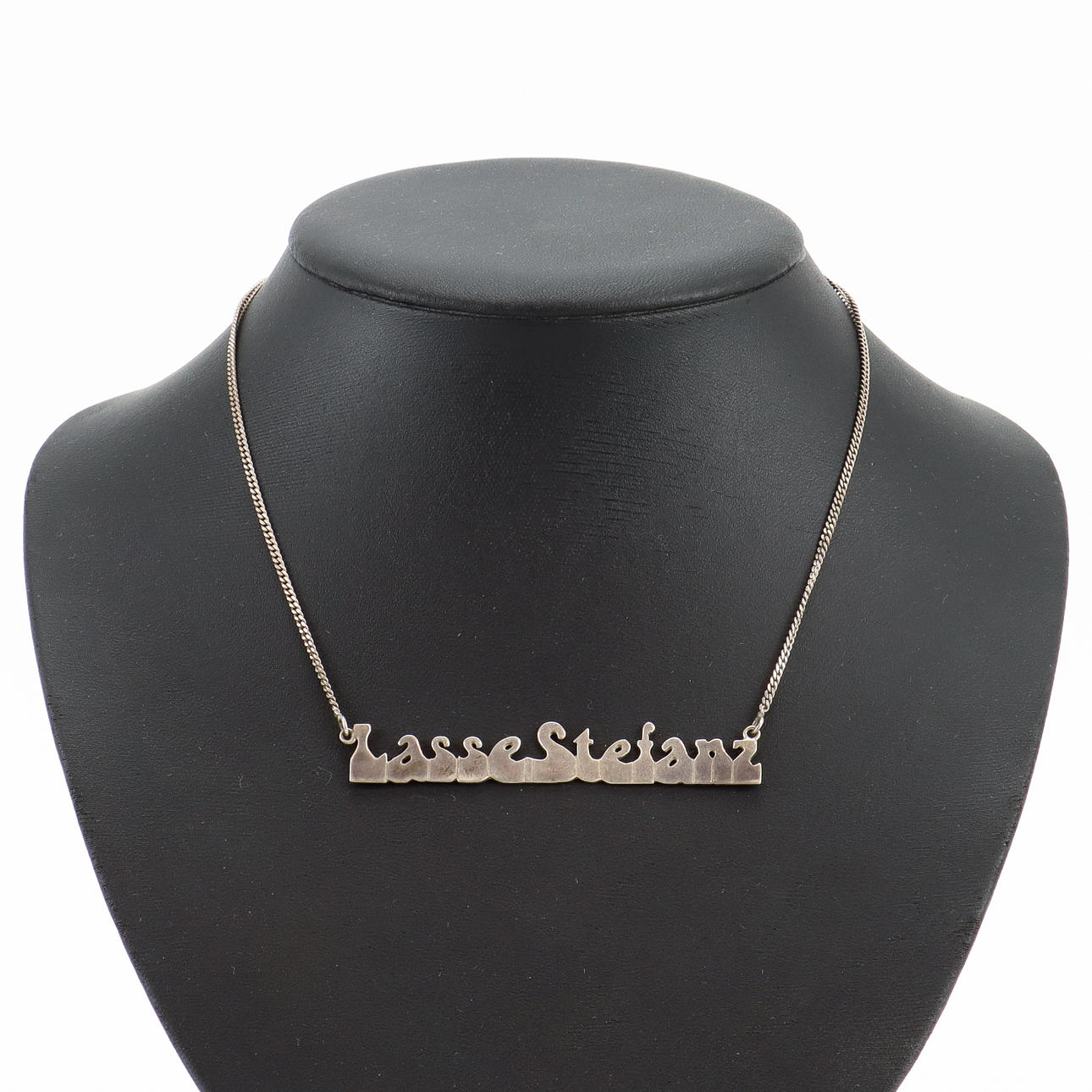 HALSKETTE mit Anhänger, Silber, Lasse Stefanz.