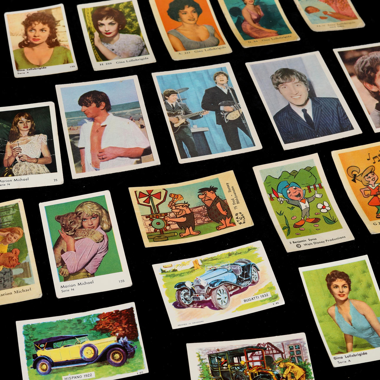 FILMISAR, ca 700 st samlarbilder, 1900-talets andra hälft.