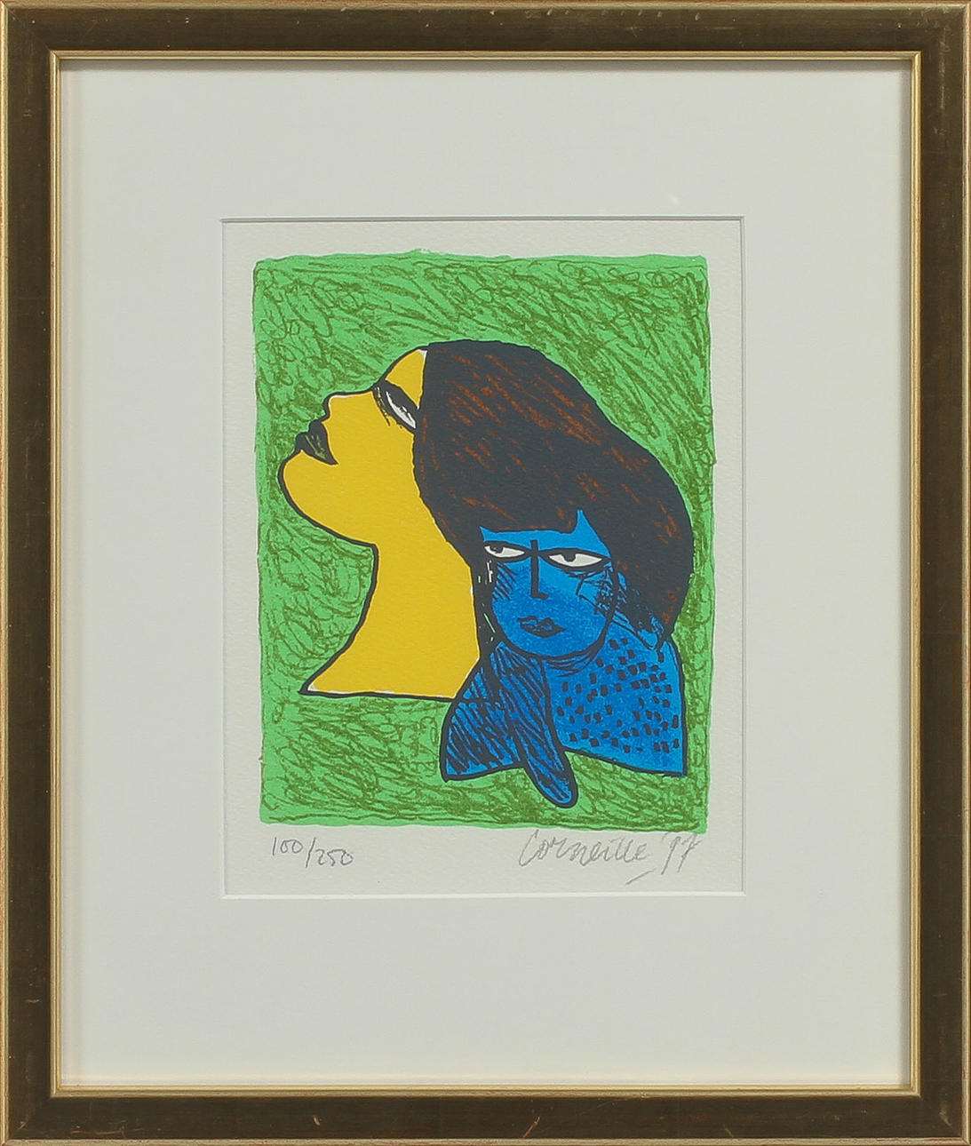 BEVERLOO CORNEILLE. färglitografi, sign o numr 100/250.