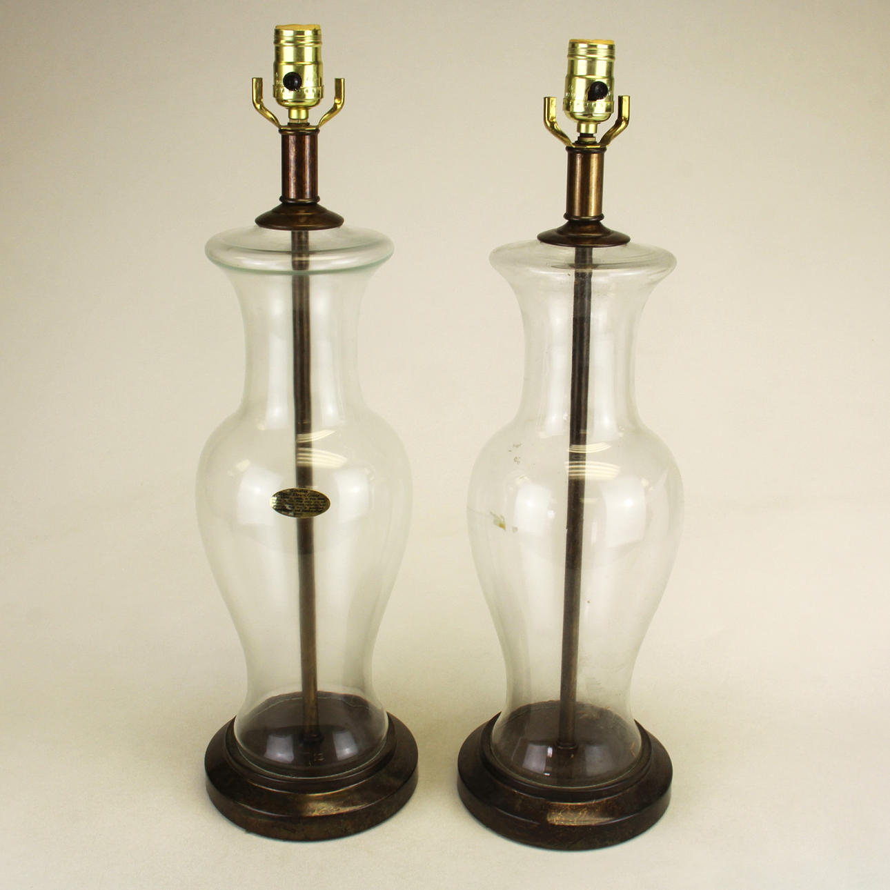 MID 20TH C. TABLE LAMP BASES.