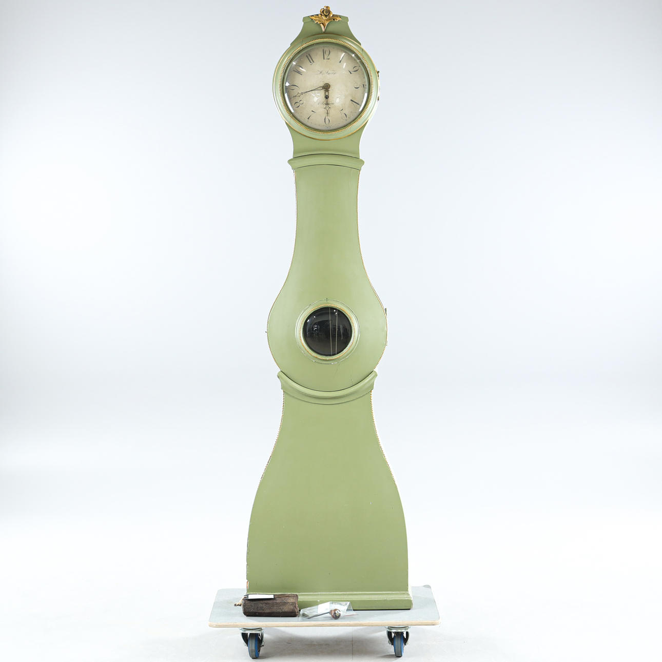 A 19th-Century Floor Clock.