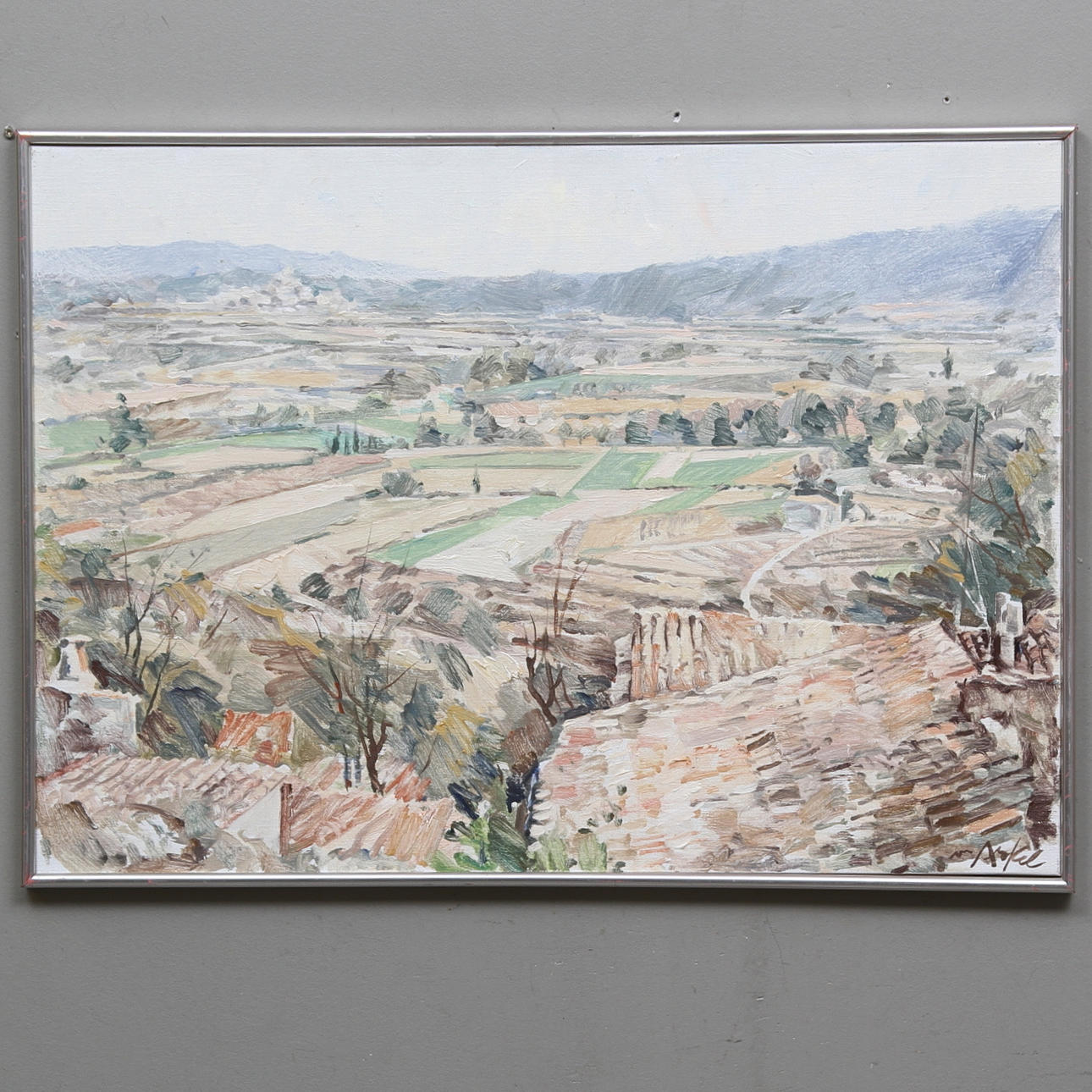 ADRIAN VAN ARKEL. Olja på duk, signerad.