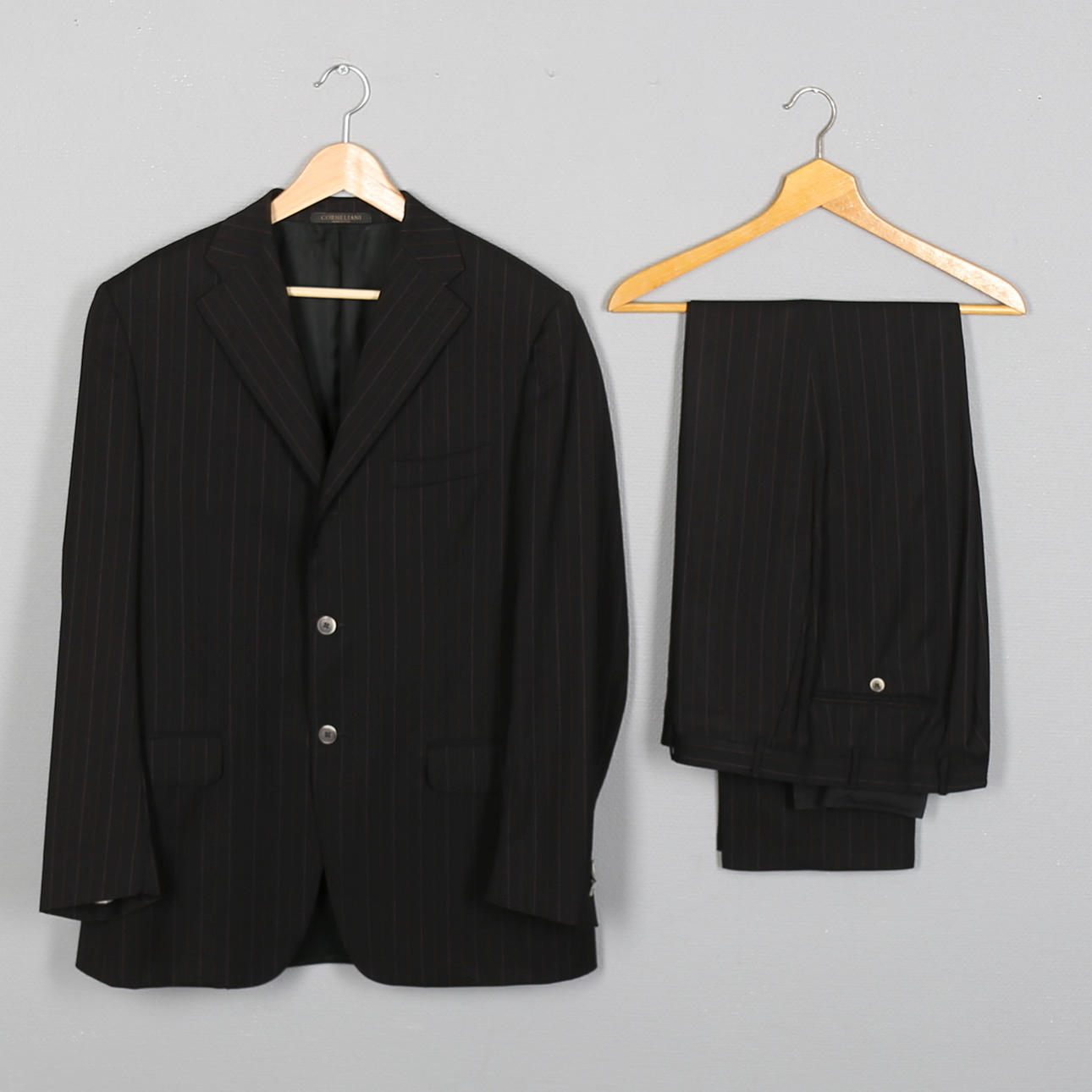 KOSTYM, kavaj samt byxa, Corneliani, Italien.