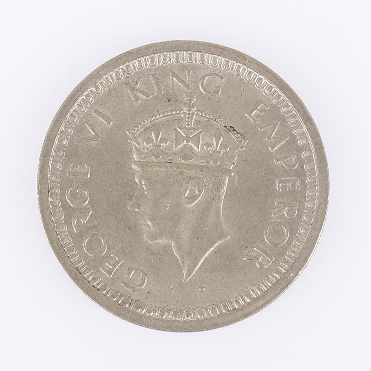 SØLVMØNT, 1 rupee, 1944.