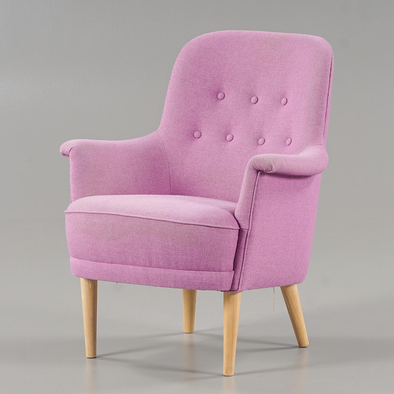 CARL MALMSTEN. Fåtölj "Husmor" 1900-talets andra hälft.