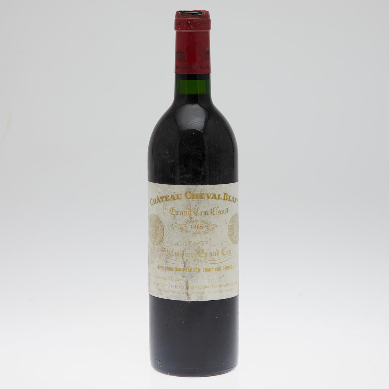 Vin/rött vin, Château Cheval Blanc, Grand Cru, 1985, Frankrike. Vin ...
