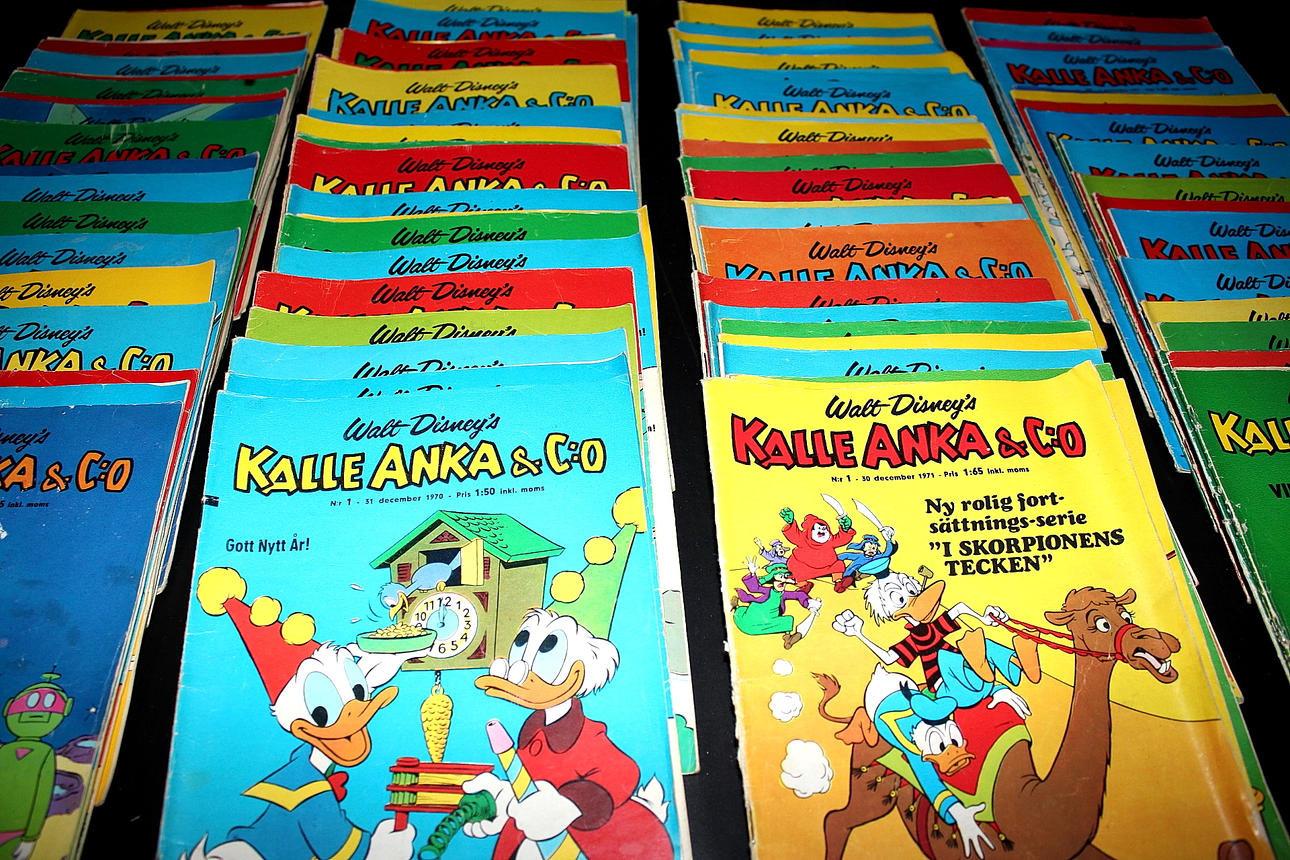 SERIETIDNINGAR, Kalle Anka, 1970-71.