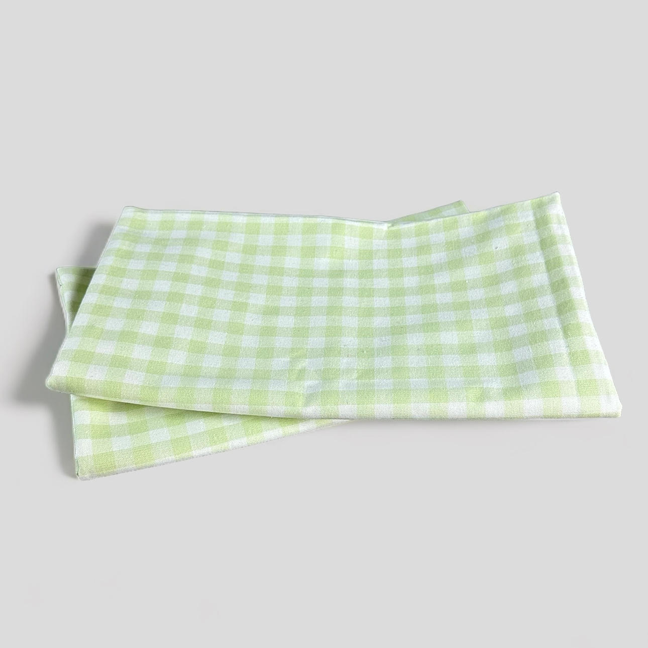 LAURA ASHLEY. Gardinlængder, 2 stk. „Gingham Apple“, bomuld, moderne.