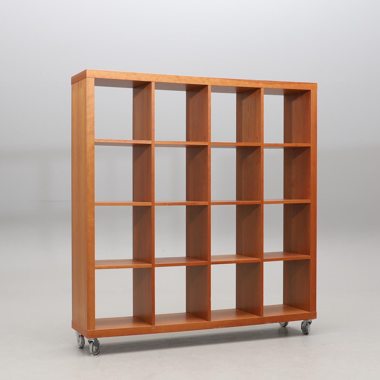 A bookshelf/room divider, cherry, 1900/2000s.