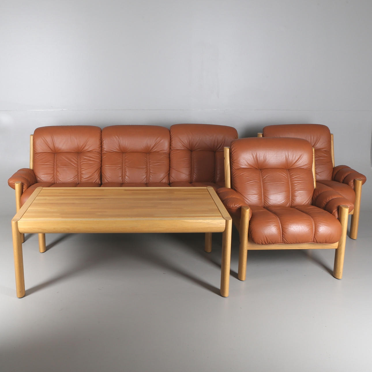 SOFFGRUPP, 4 delar, Ekornes, Norge, 1900-tal.