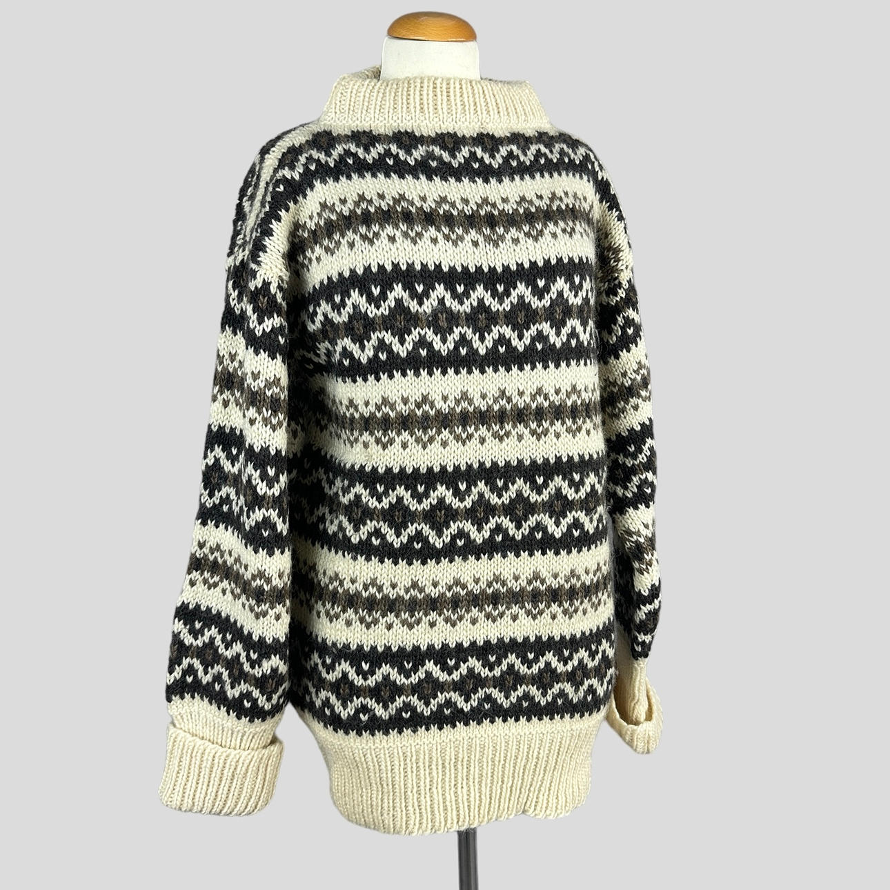 SWEATSHIRT, so called Icelandic jersey, 100% wool, Denmark.