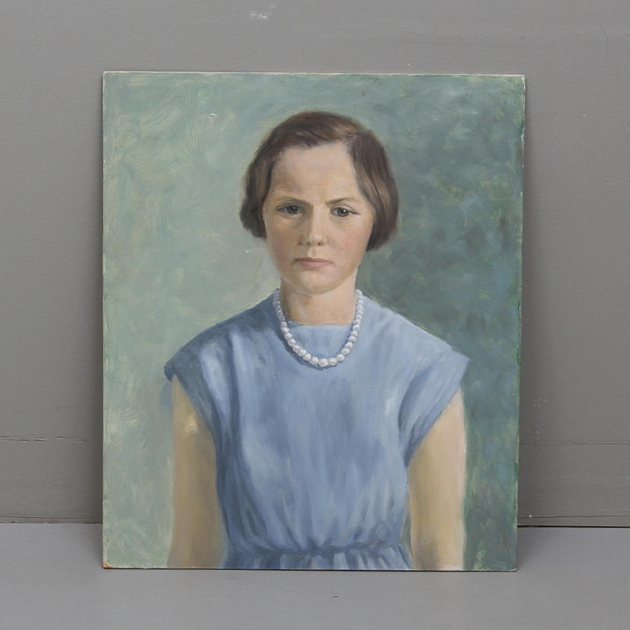 BIRGER HJELM. Olja på pannå, osignerad.