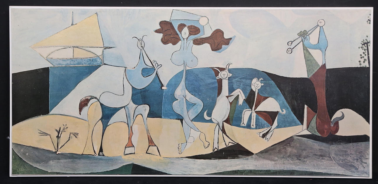 TRYCK, efter Pablo Picasso.