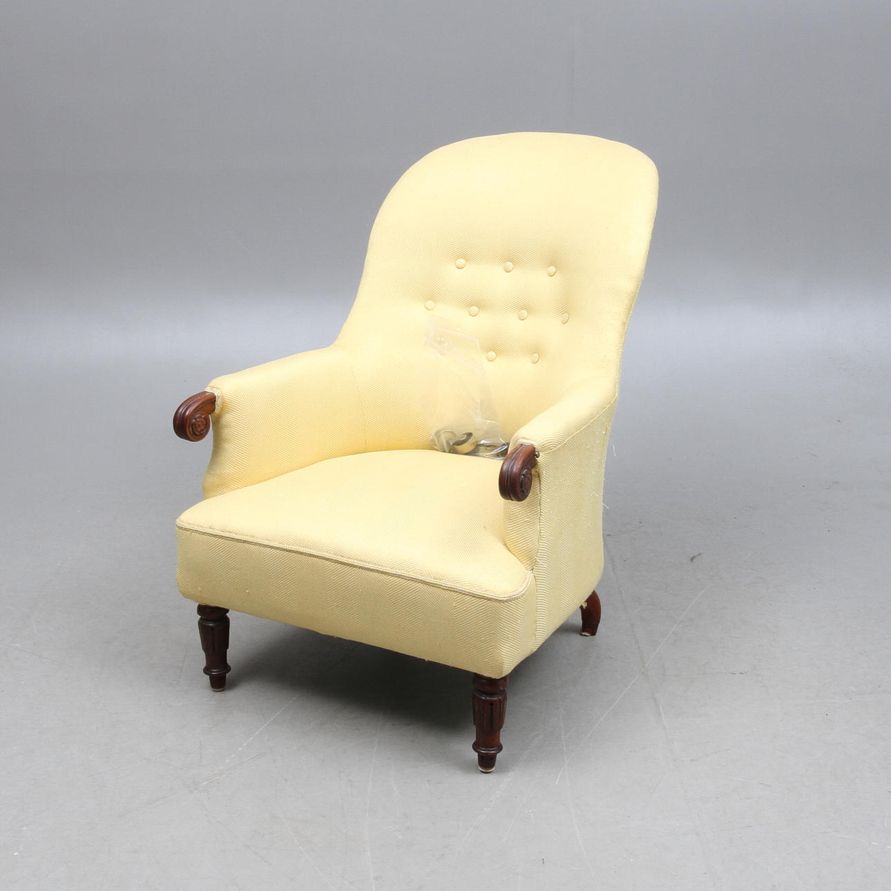 FÅTÖLJ, 1800-talets andra hälft.