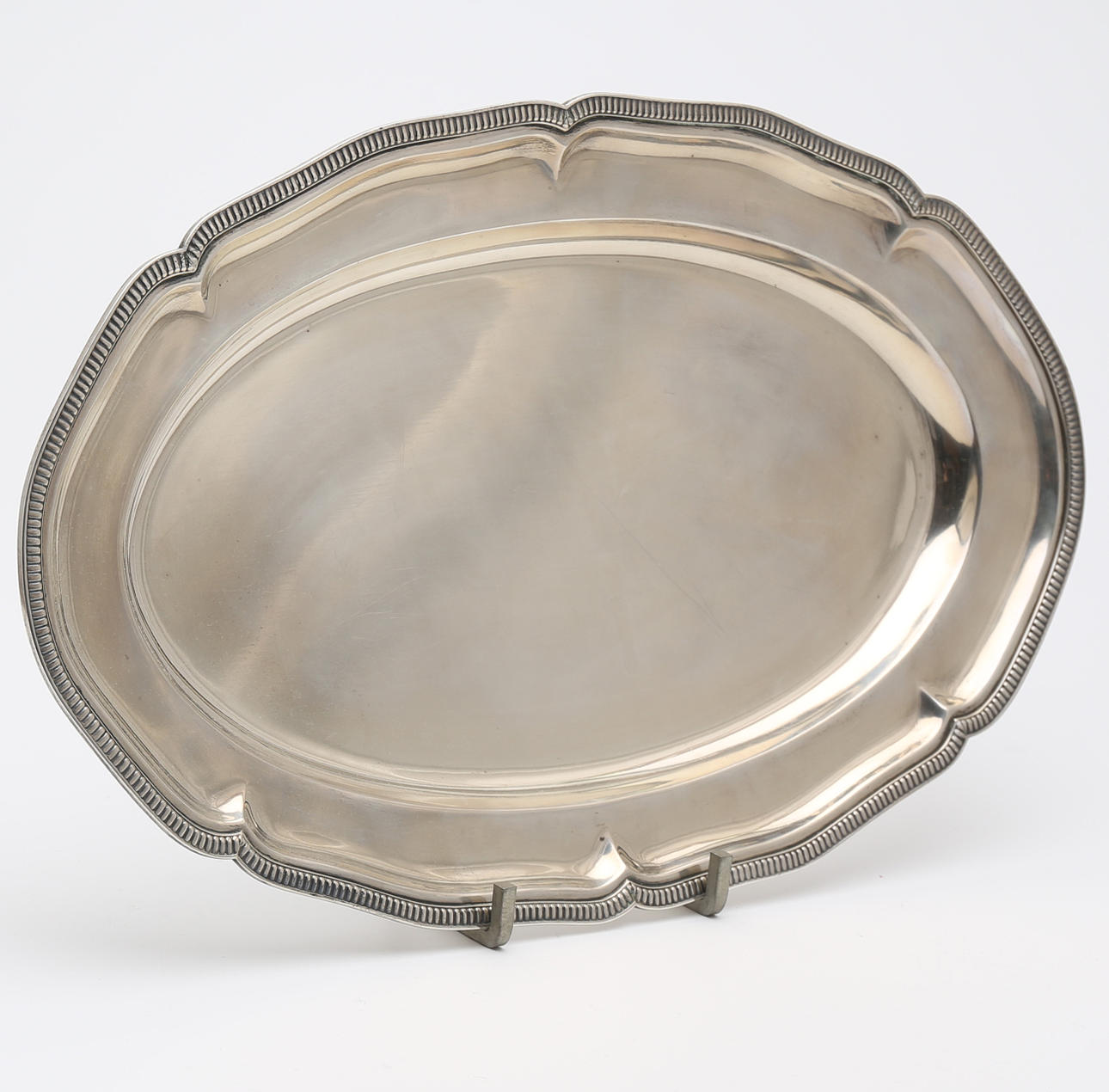 Silverbricka, från mitten av 1900-talet.