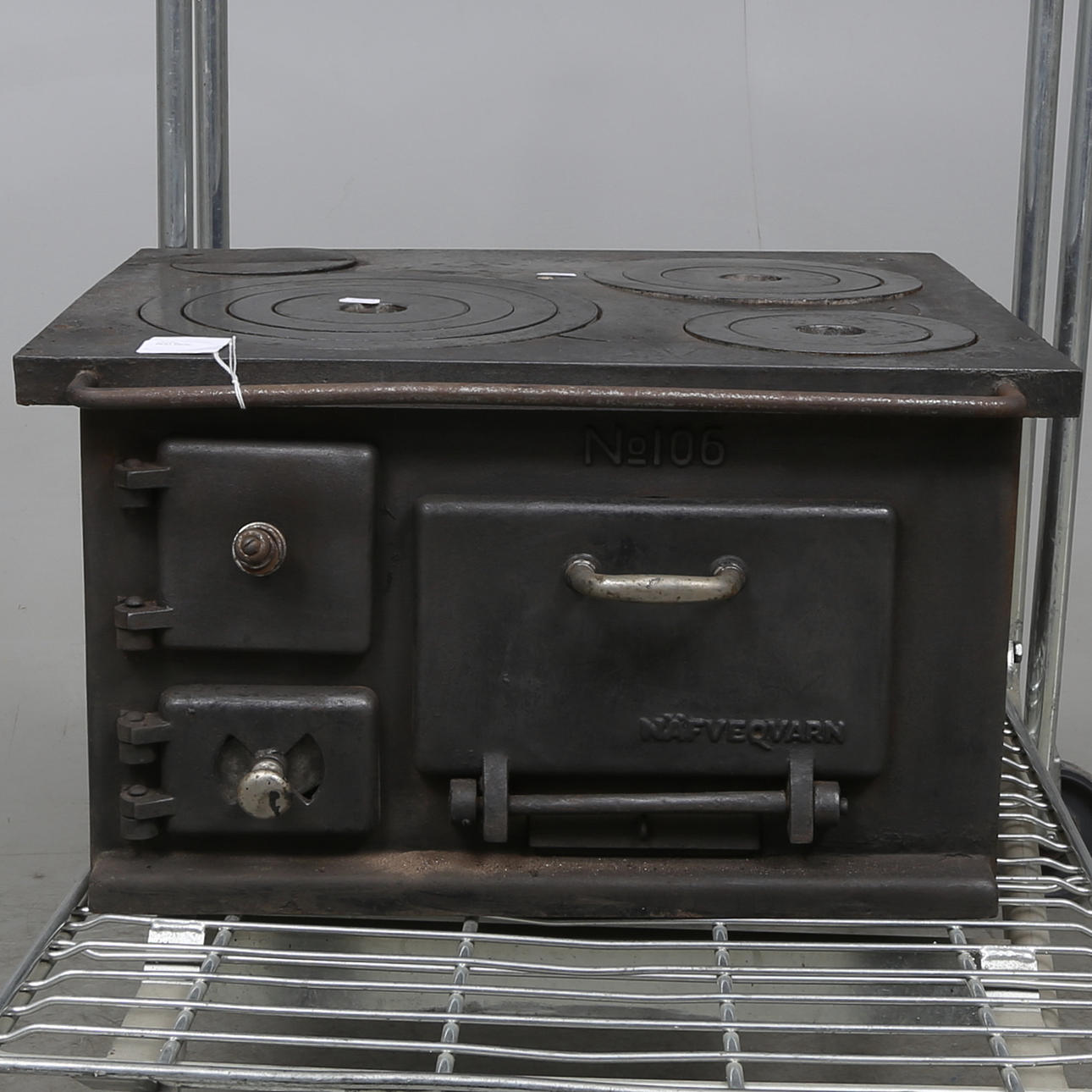 SPIS, gjutjärn, Näfveqvarn No 106.