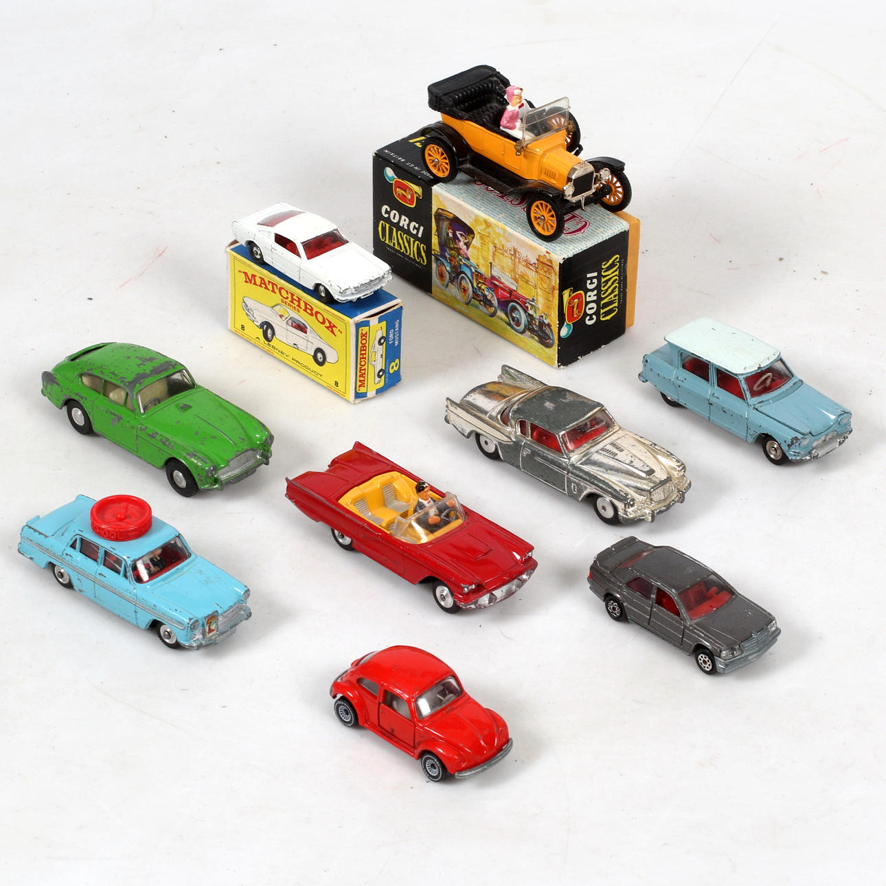 【希少】DINKY TOYS ミニカー 12台 まとめ売り ヴィンテージ A set of 12 model cars, Corgi/Dinky Toys and others. Toys - Toys