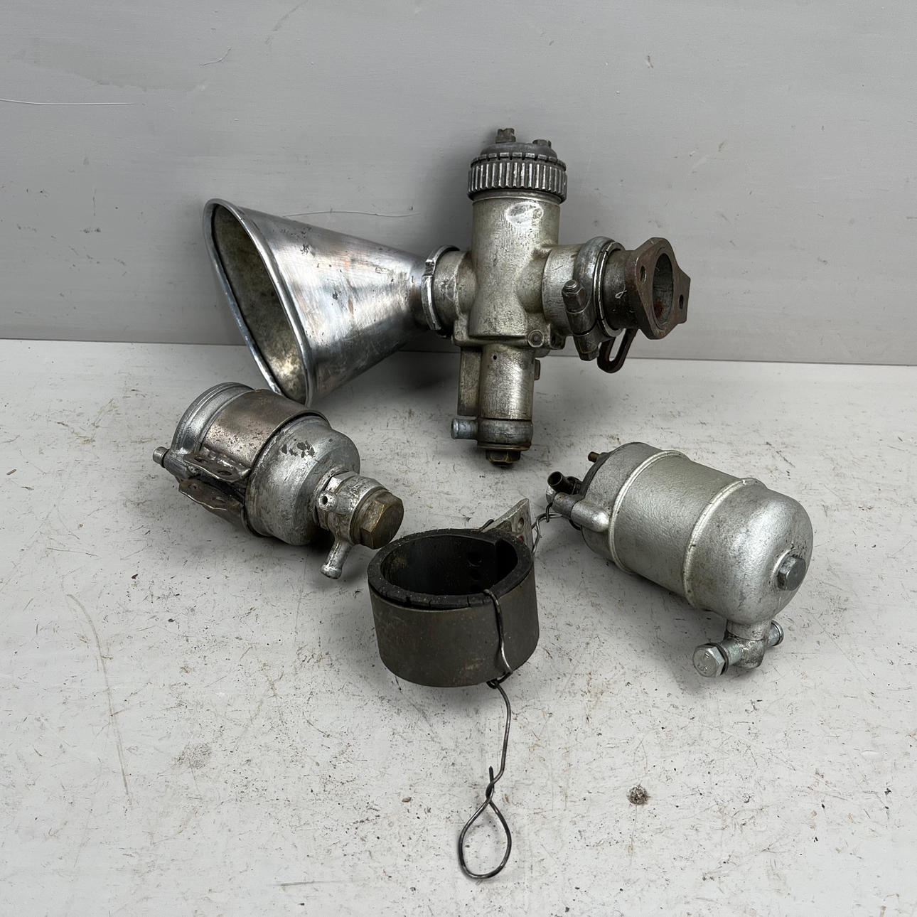 DELLORTO SS1, carburettors/parts, circa 1950/60s. Vehicles, Boats 