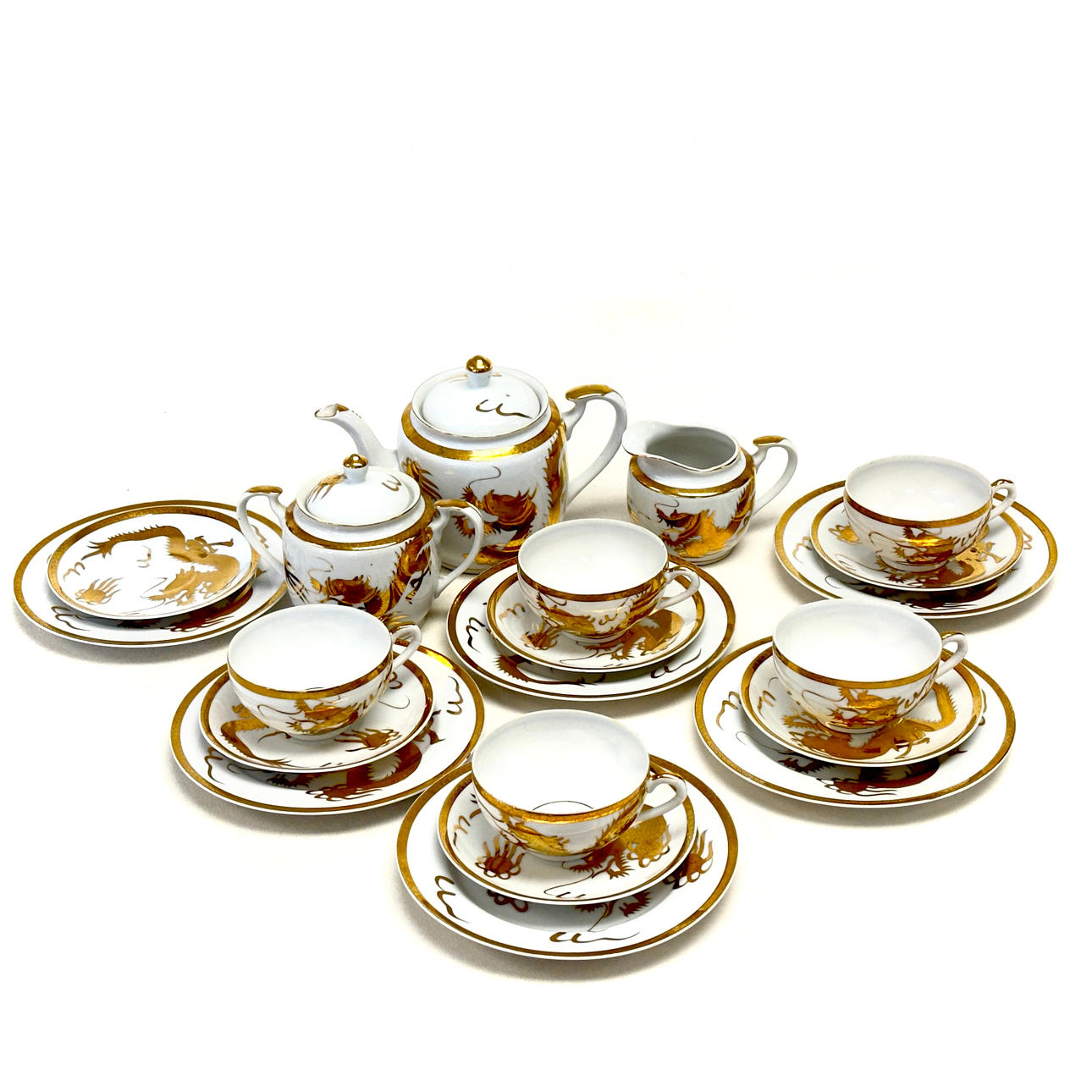 ORIENTALISCHES TEESET.