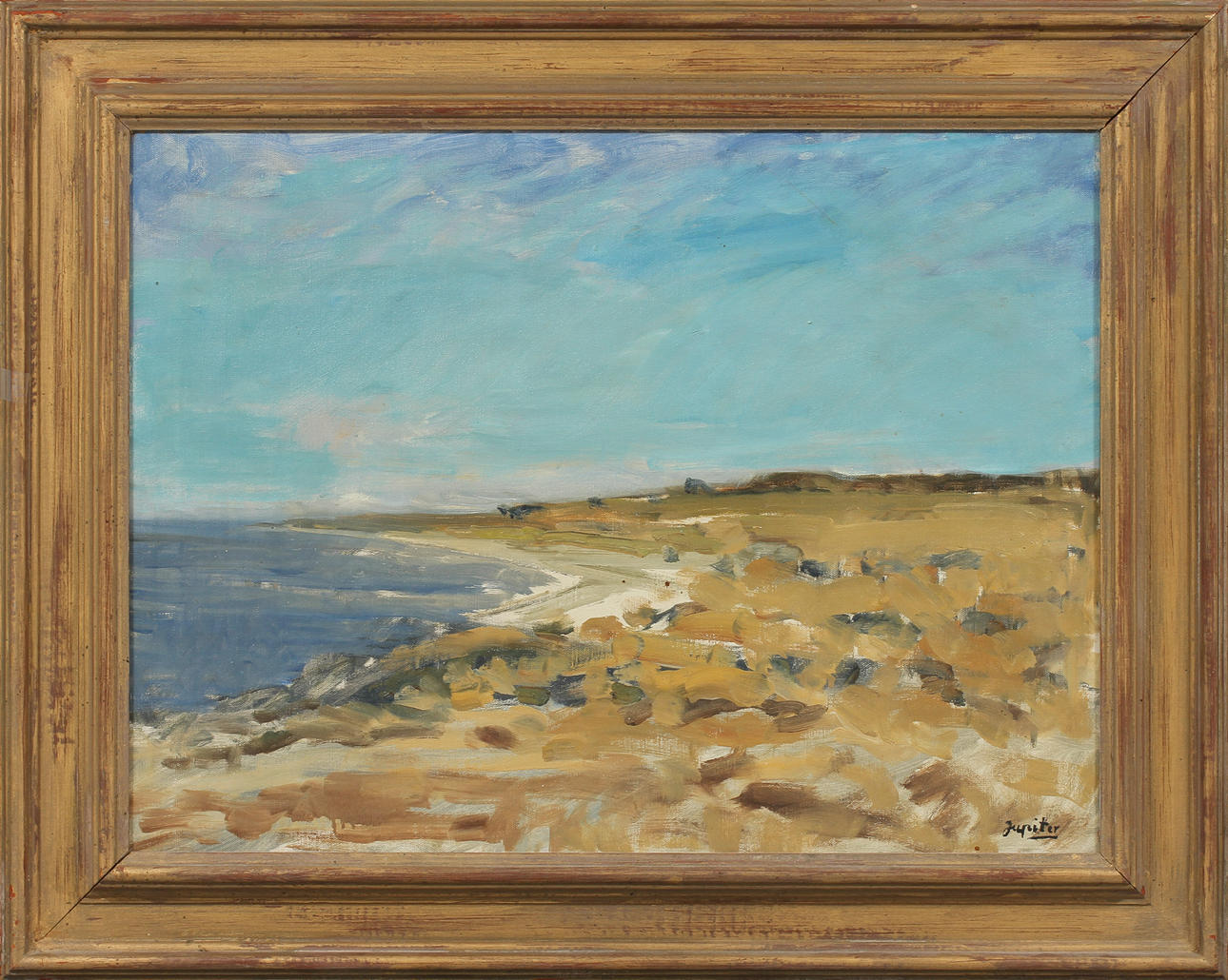 FOLKE JUPITER. olja på duk, sign.