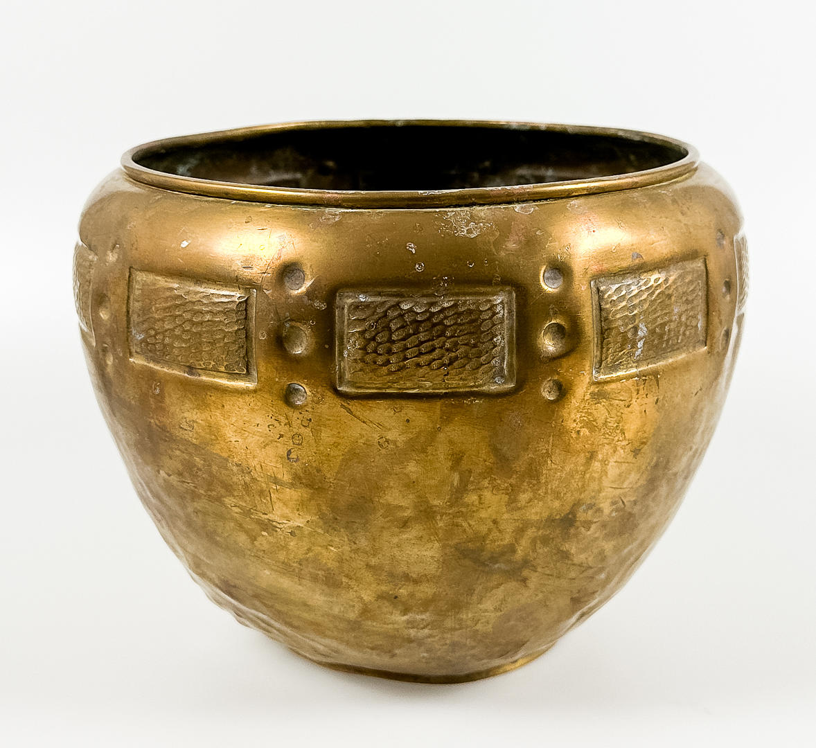 An outer lining, brass, 19th century.