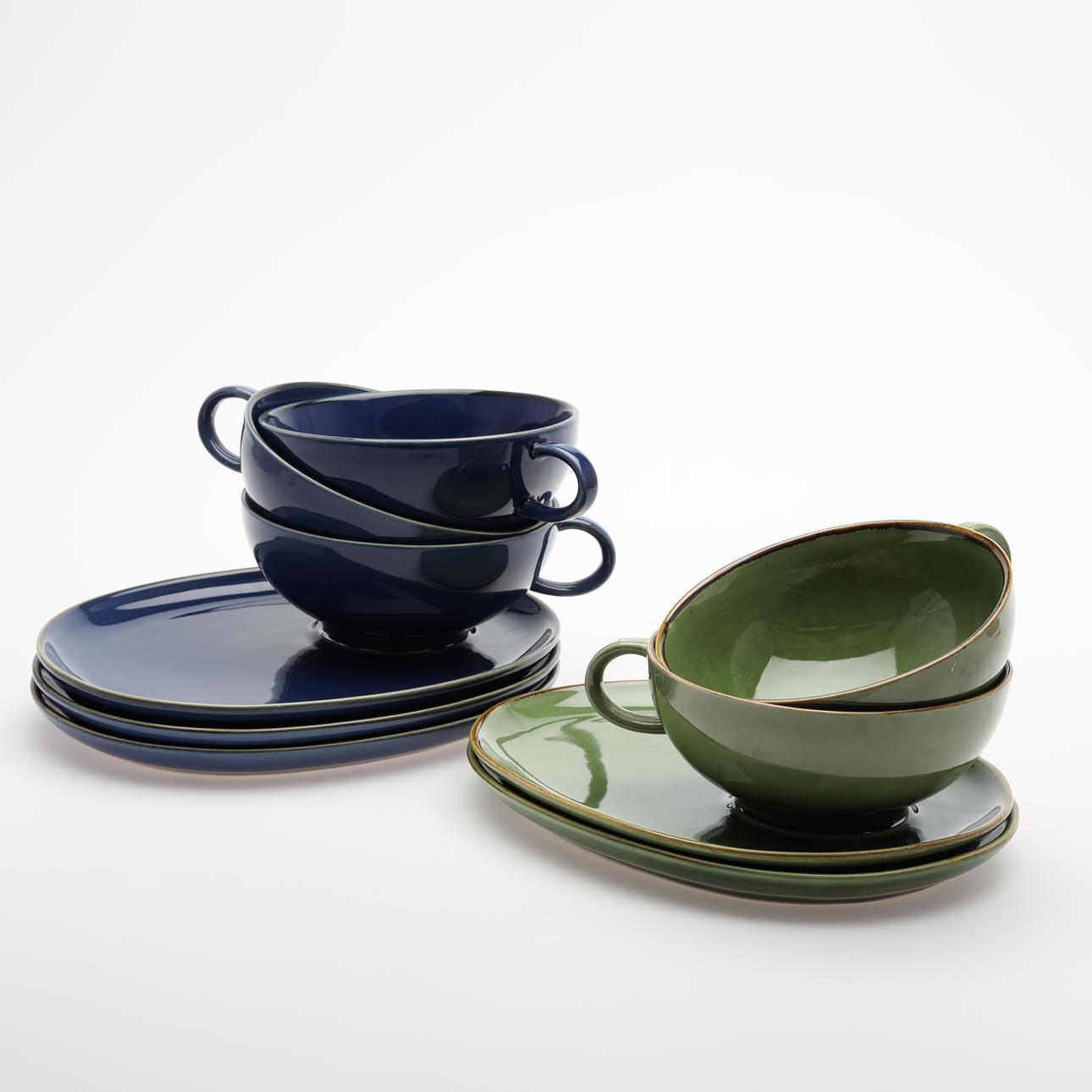 CUPS with SAUCER, 5 pieces, Ikea.