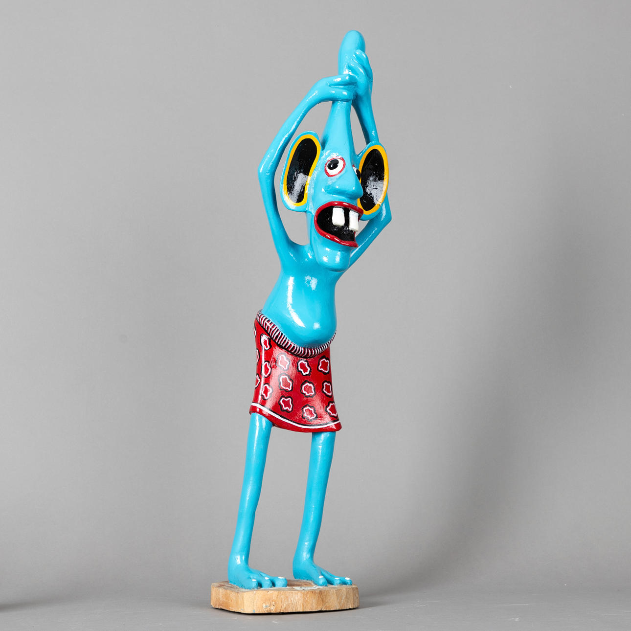 GEORGE LILANGA (1934-2005). Standing figure.