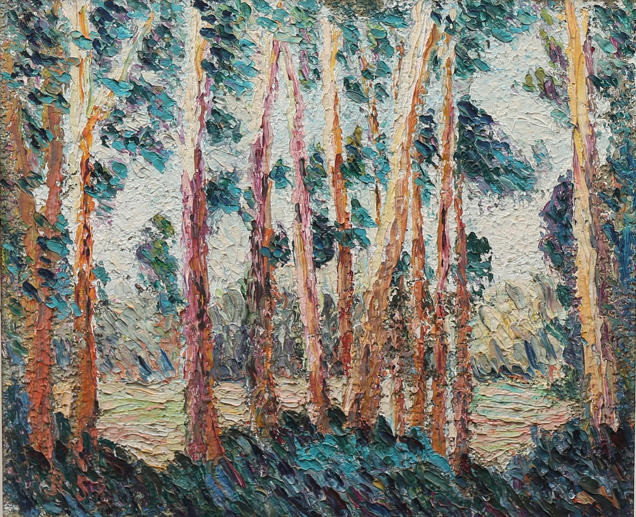 JEAN RENÉ RICARD. Forest landscape.