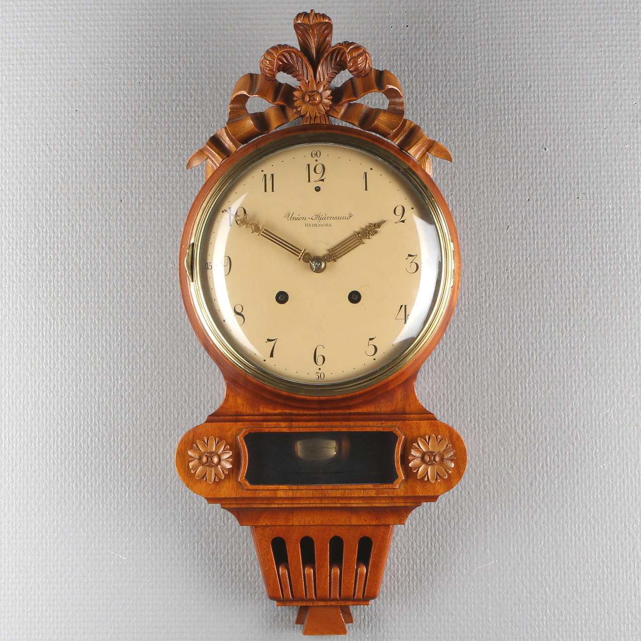 VÄGGUR, trä, Union-Stjärnsund, Hedemora, 1900-tal.