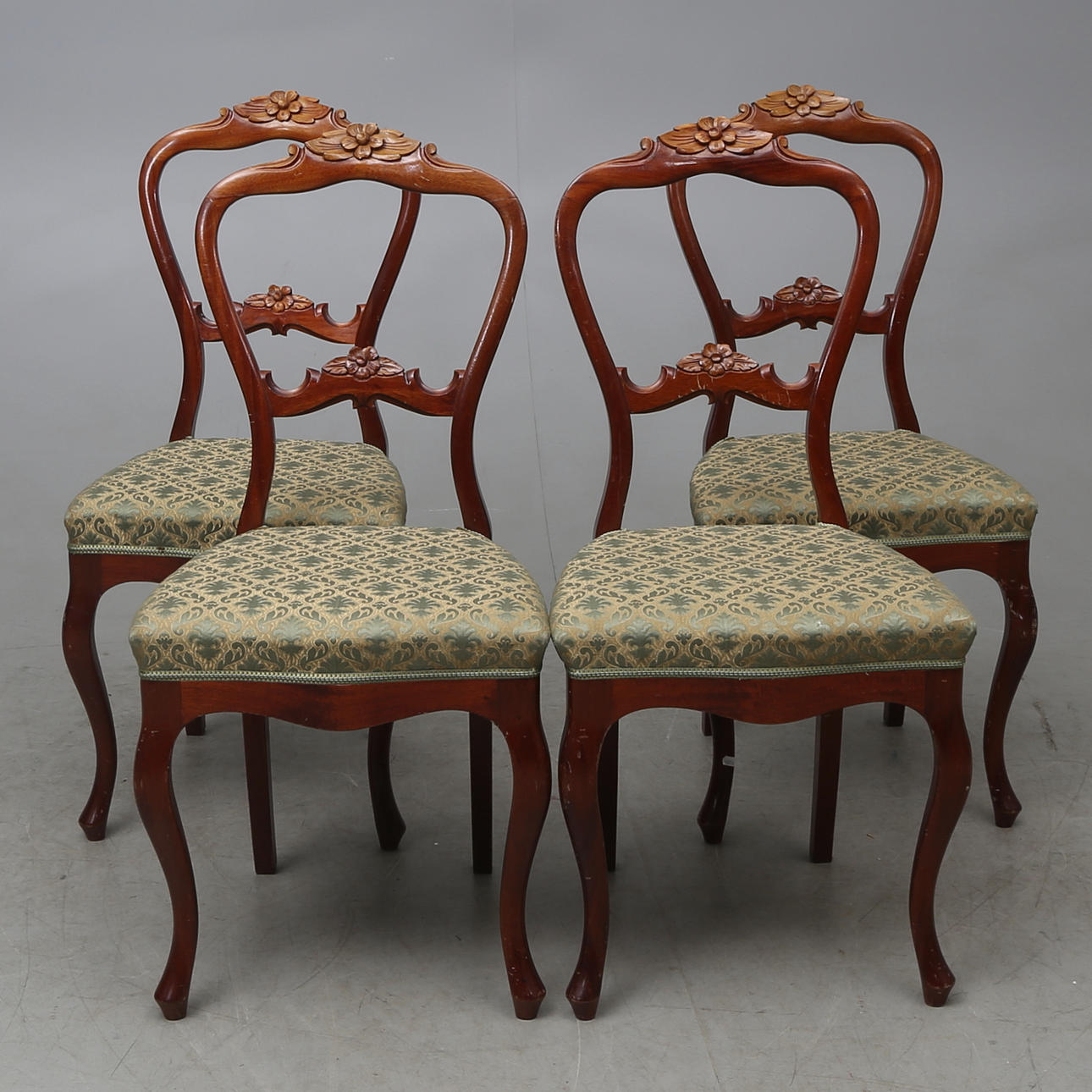 STOLAR, 4 st, rokokostil, 1900-tal.