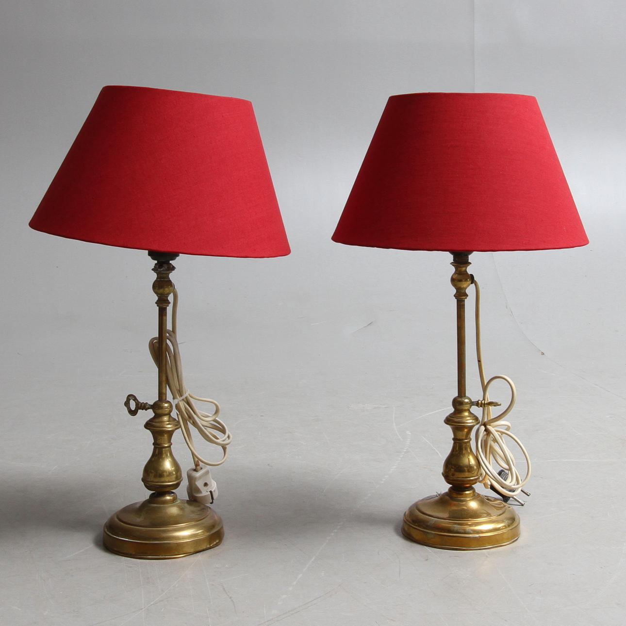 BORDSLAMPOR, 2 st, 1900-talets början.