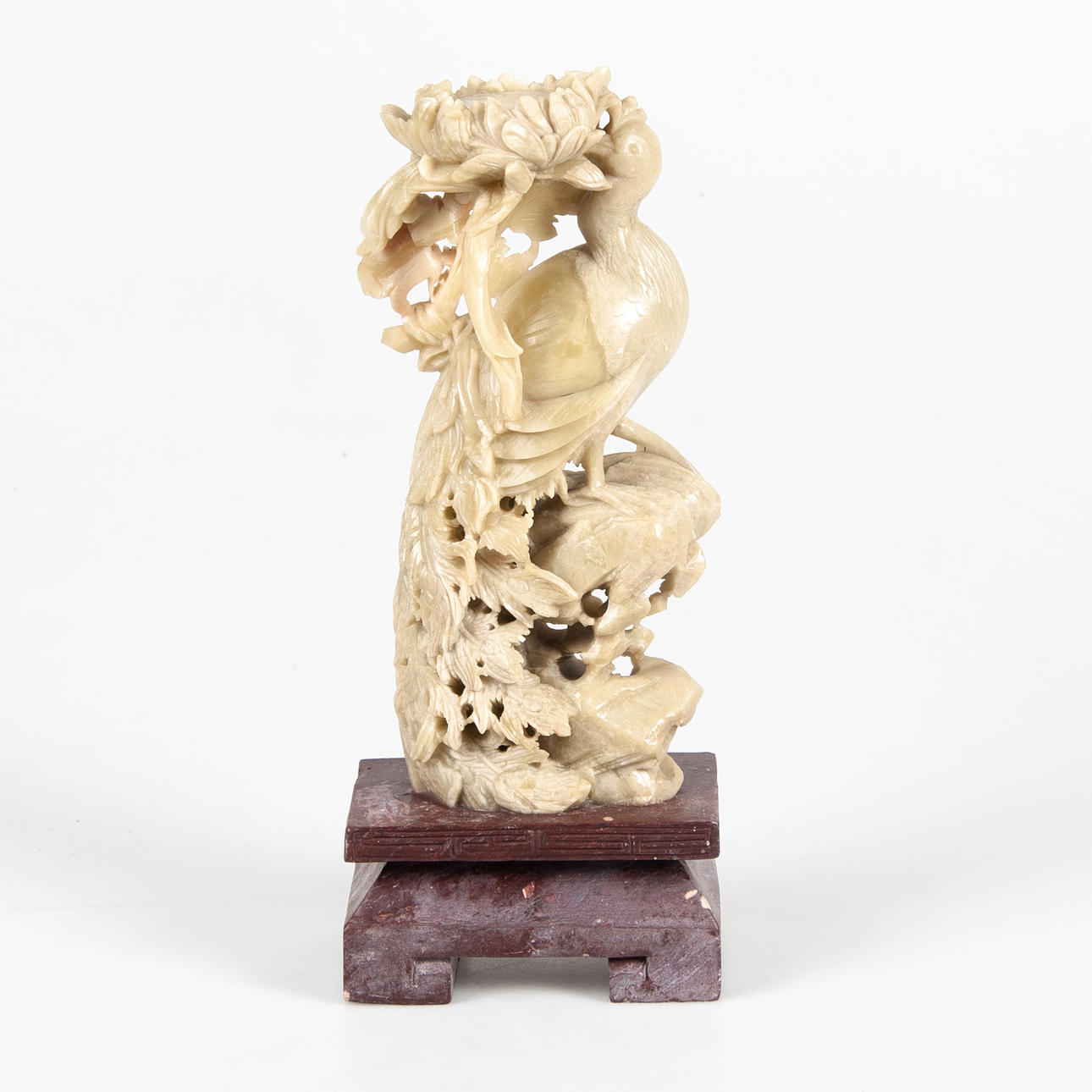 FIGURINES. Nephrite and marble, China.