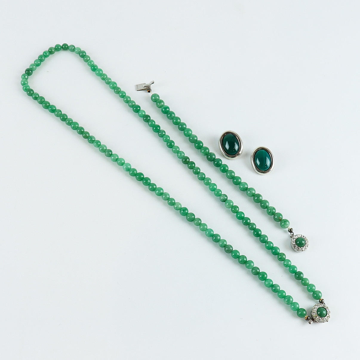 SET halsband, armband och clips.