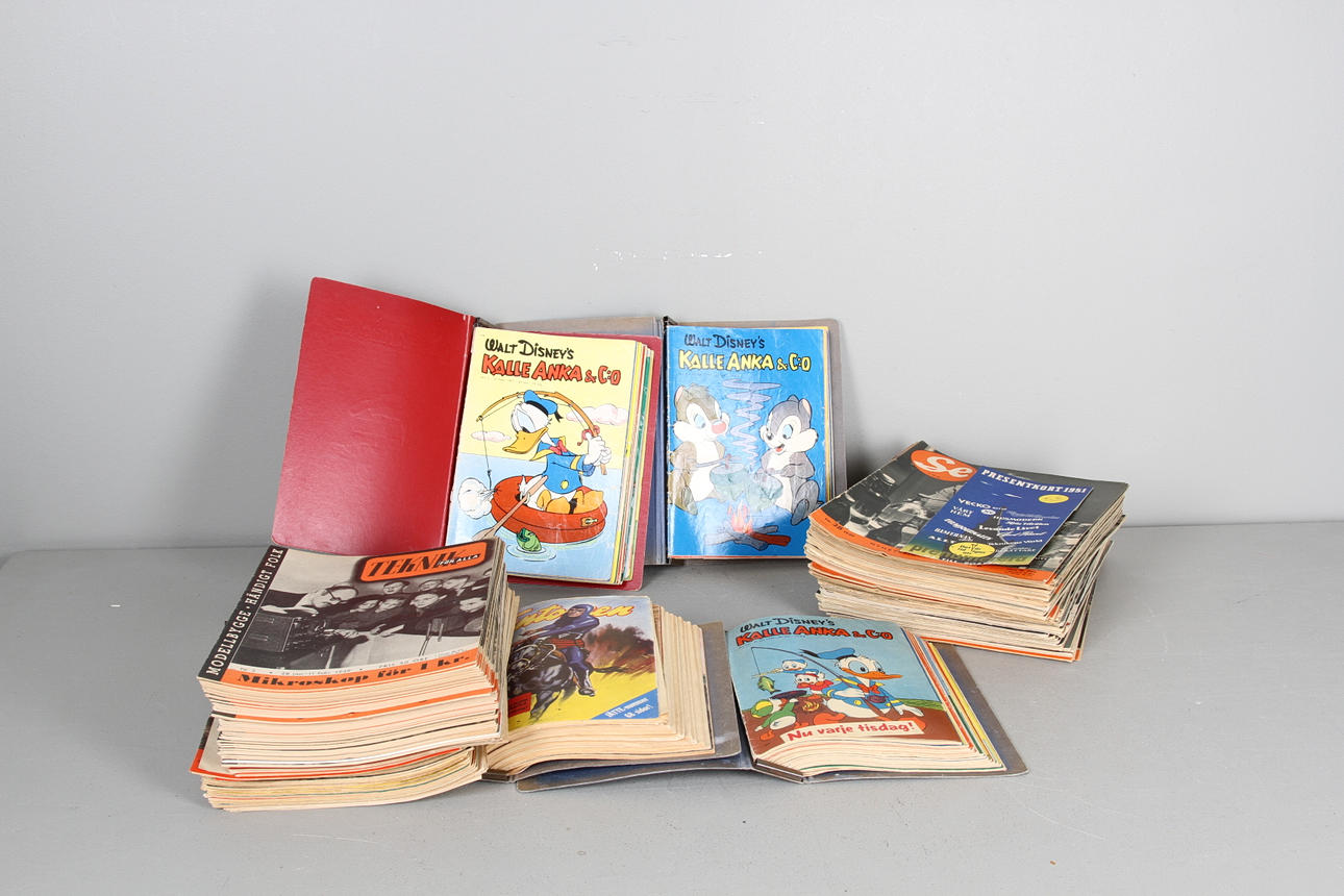 TIDNINGAR,1950-1960-tal.