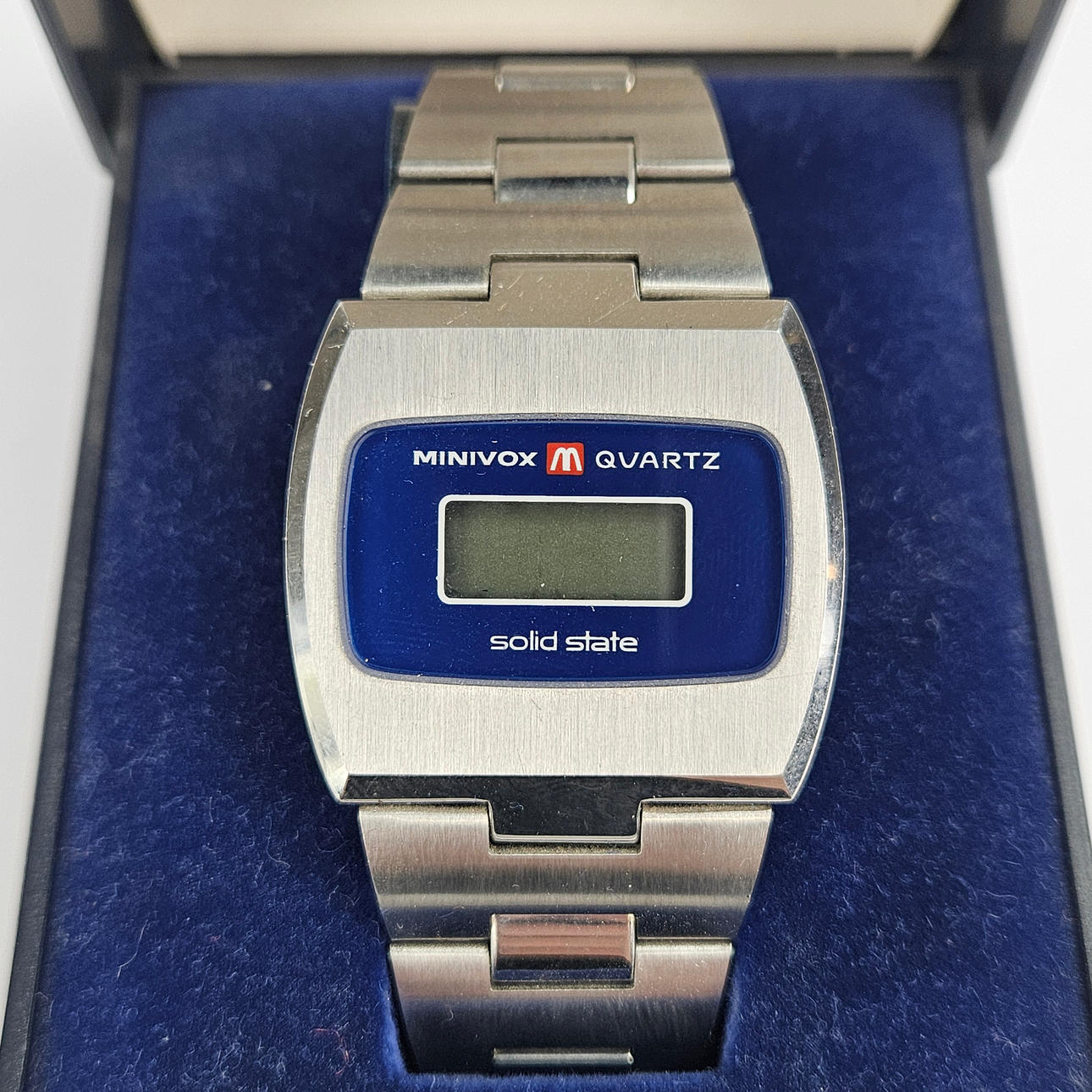 Wristwatch, Minivox, steel, quartz. Clocks & Watches - Wristwatches ...