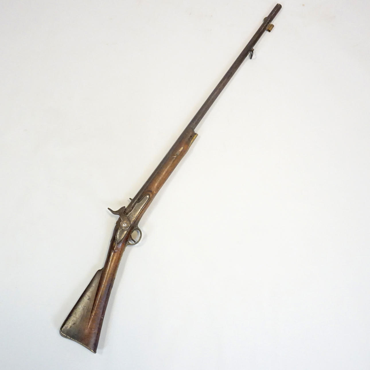 A 19th century flail lock musket from England. Weapons & Militaria ...