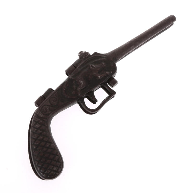 BOOT JACKET, cast iron, pistol model, 19th/20th century.