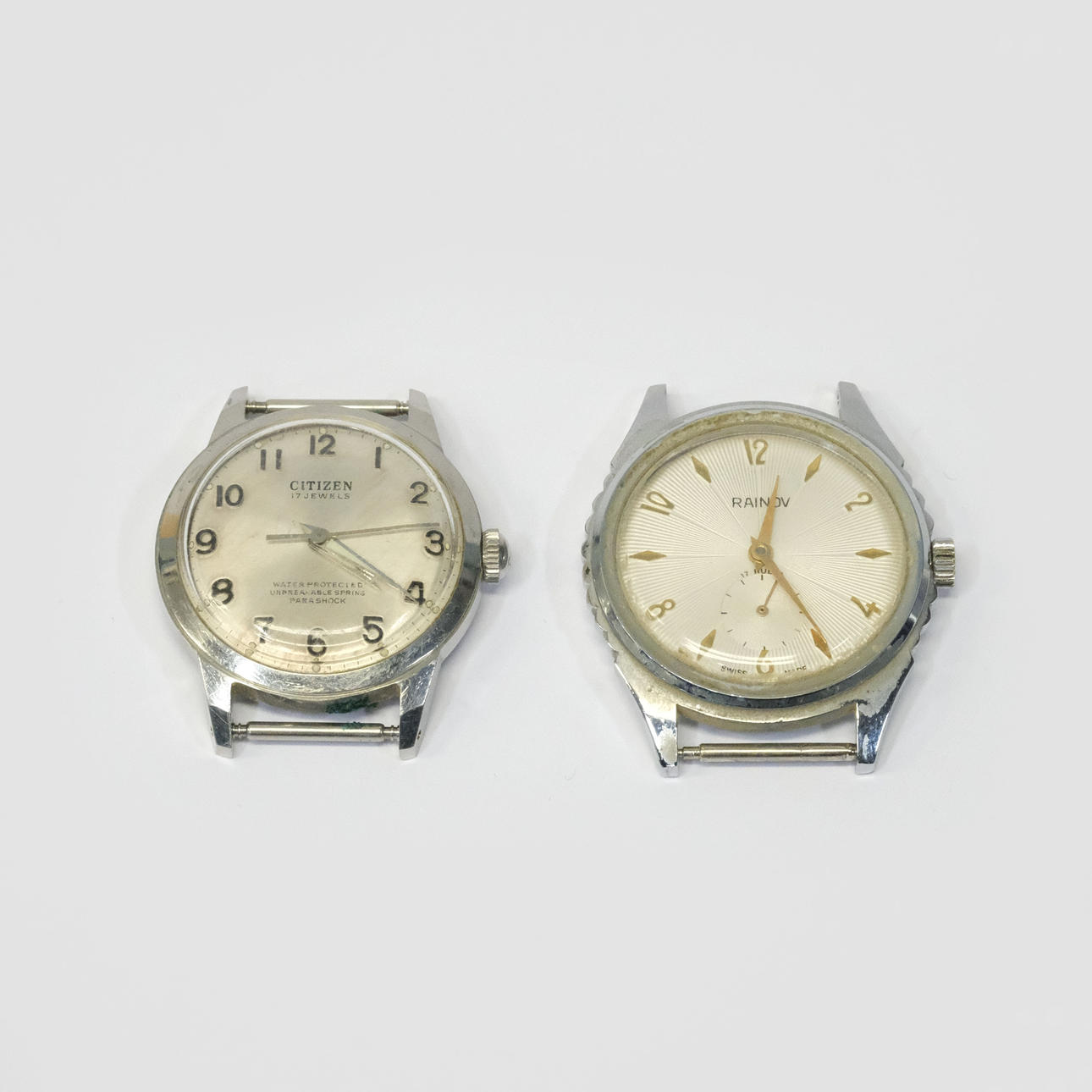 TWO WRISTWATCHES.