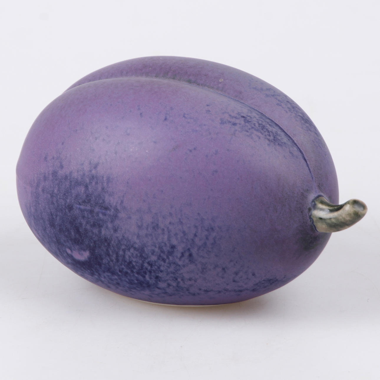 SKULPTUR, keramik, plommon, Kerstin Hörnlund, Rörstrand.