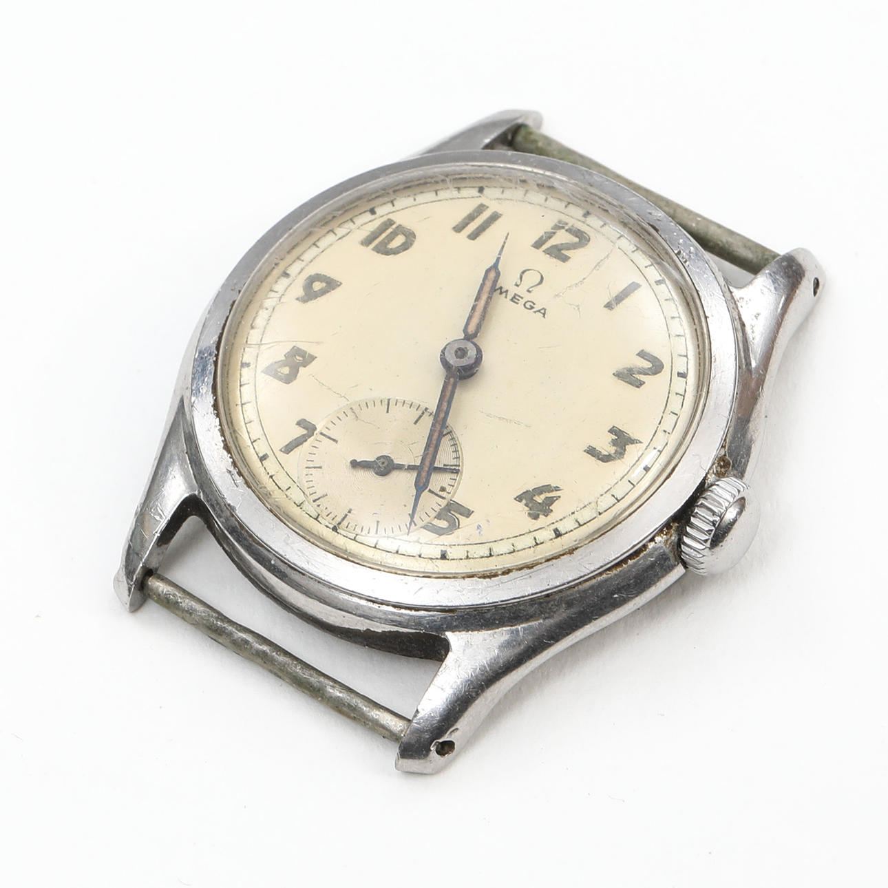 WRISTWATCH,, Omega, “Officer” 1942.