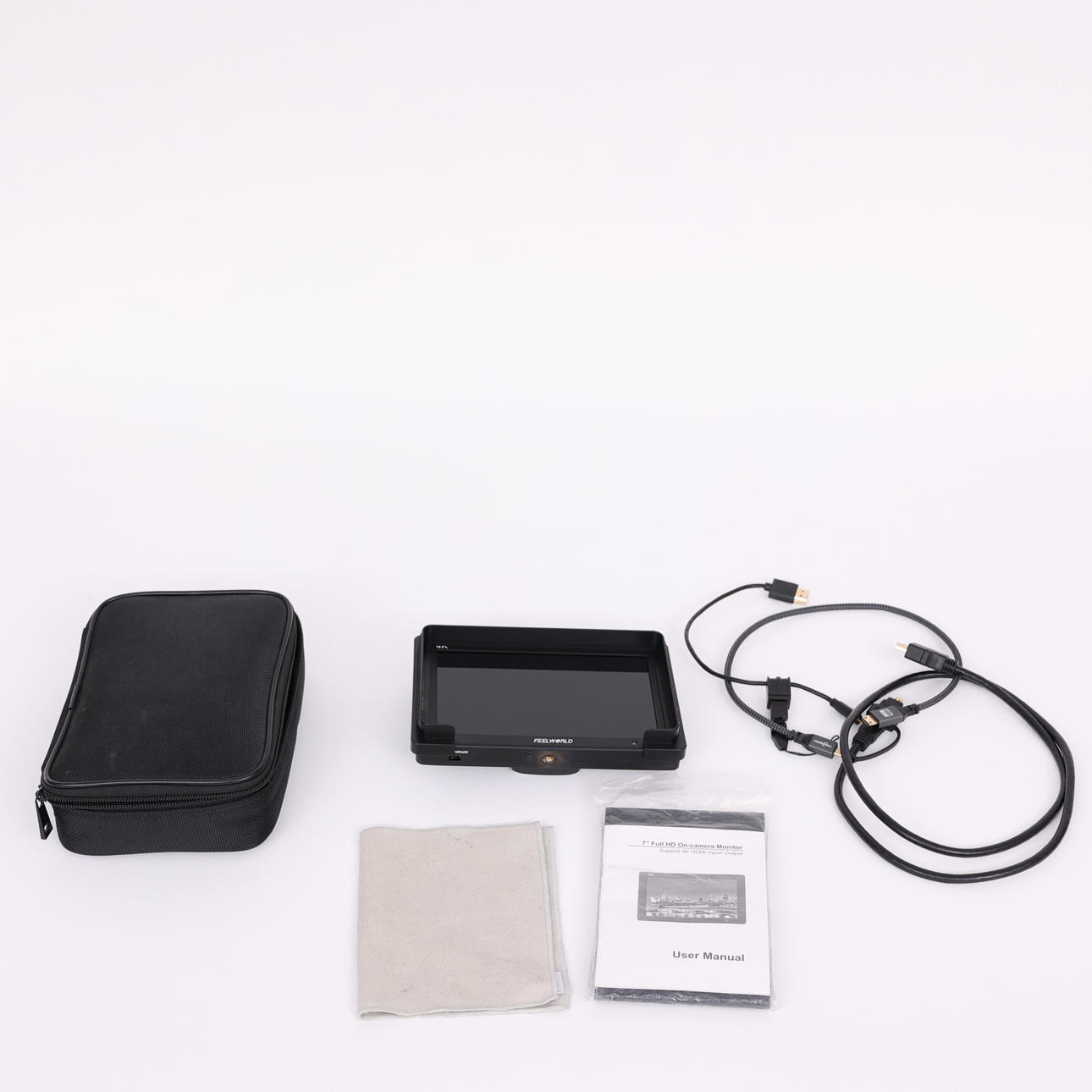 VIDEOSKÆRM, 7", Feelworld, 4K.